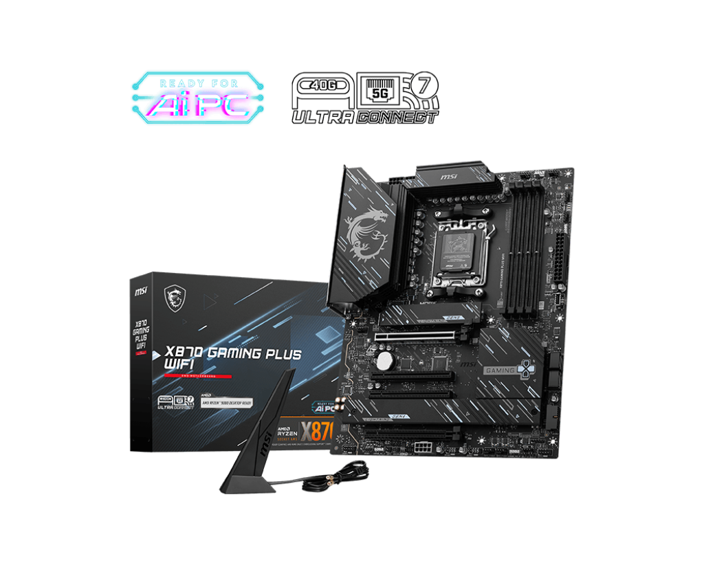 MOTHERBOARD MSI X870 GAMING PLUS WIFI AM5