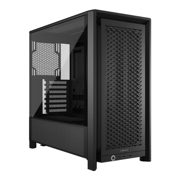 GABINETE CORSAIR FRAME 4000D MID-TOWER TG FULL MODULAR BLACK