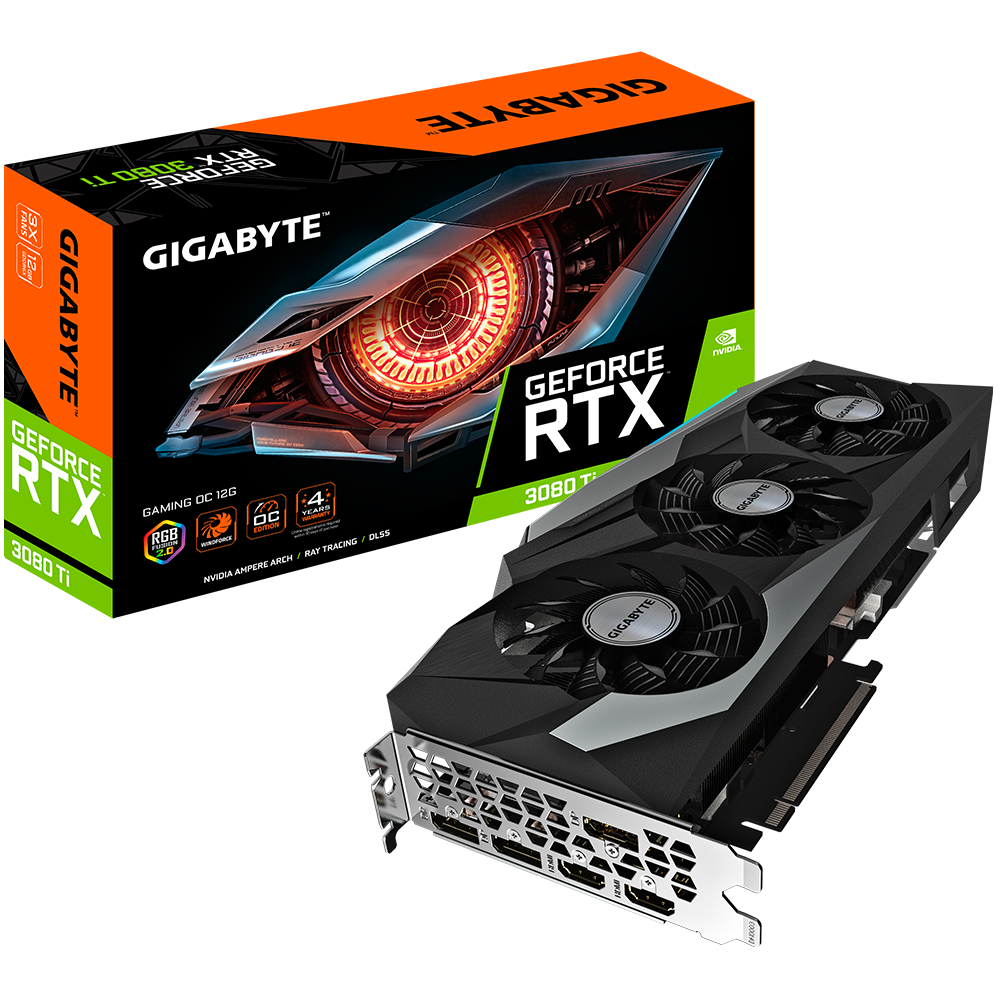 Outlet Placa De Video Gigabyte Windforce Rtx 3080 Ti 12gb Gddr6x