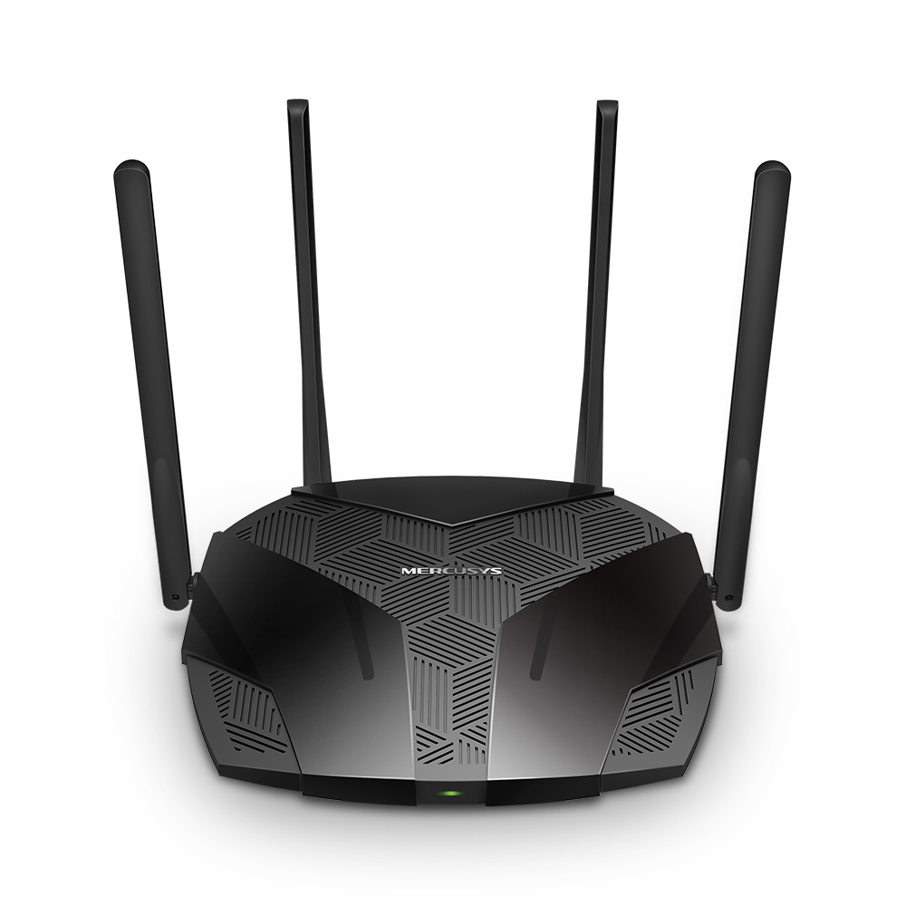 ROUTER WIRELESS MERCUSYS GIGABIT AX1800 4 ANTENAS