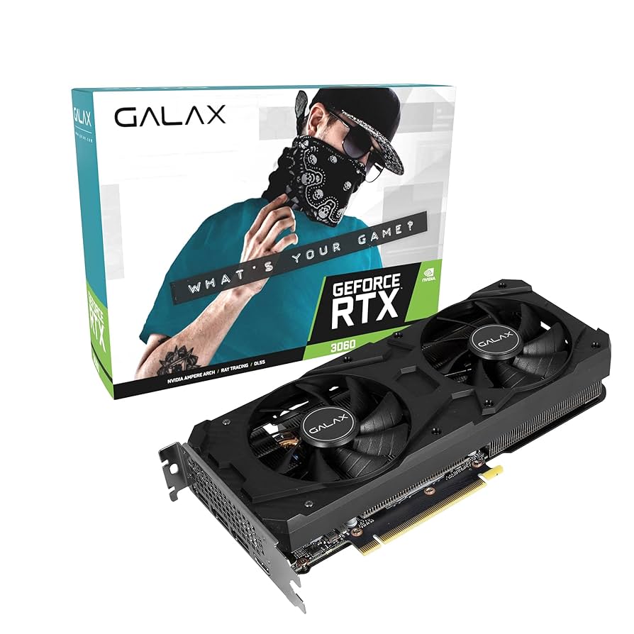 OUTLET PLACA DE VIDEO GALAX RTX 3060 TI OC 8GB GDDR6