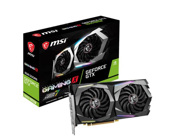 OUTLET PLACA DE VIDEO MSI GAMING X GTX 1660 SUPER 6GB GDDR6