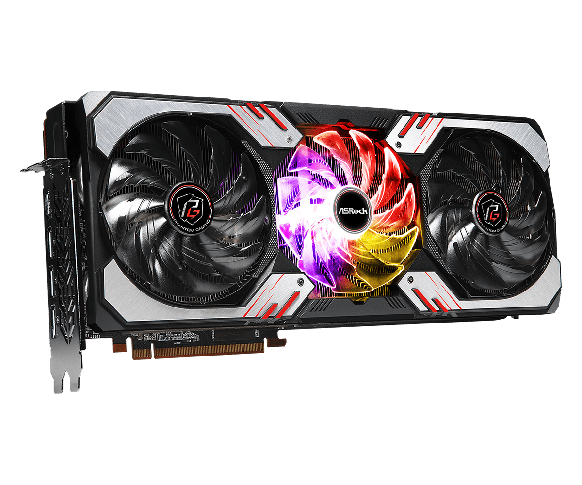 OUTLET PLACA DE VIDEO ASROCK PHANTOM GAMING RADEO RX 6900 XT OC 16GB GDDR6