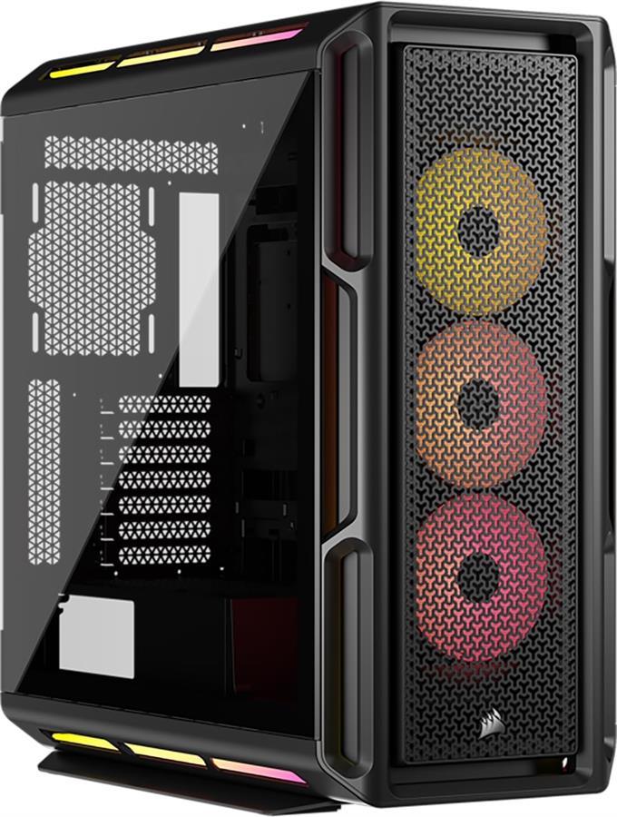 GABINETE CORSAIR 5000T ICUE LINK RGB LX 3 FAN BLACK