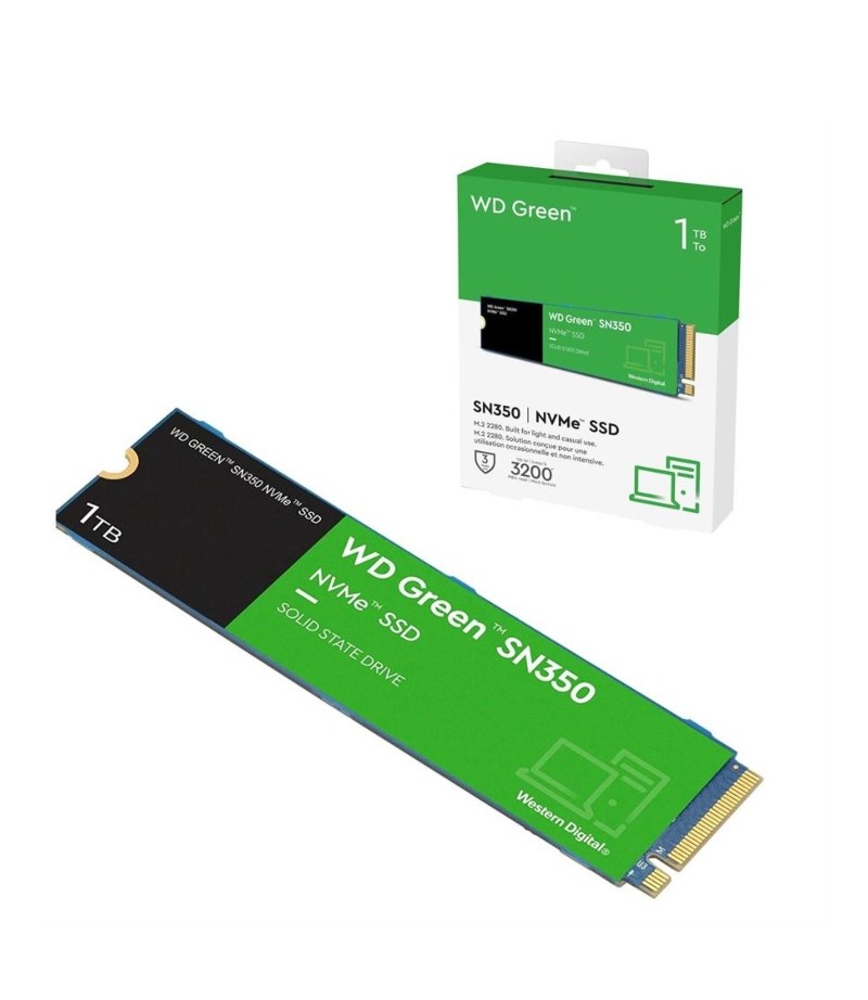DISCO SSD WESTERN DIGITAL 1T GREEN SN350 NVME GEN3 2400MB/S