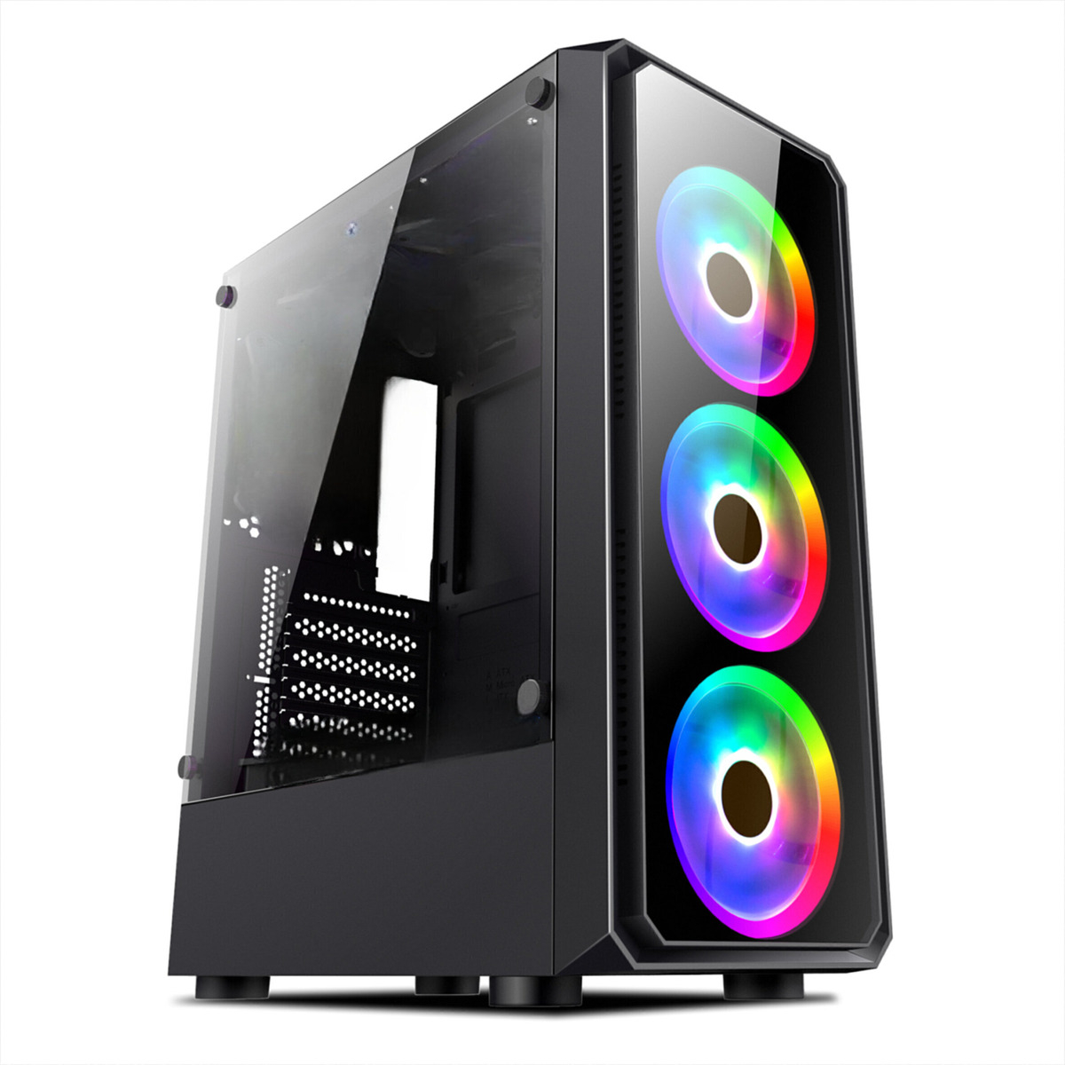 GABINETE GAMER JALATEC JT-LX76 + FUENTE 750W 80 PLUS BRONZE