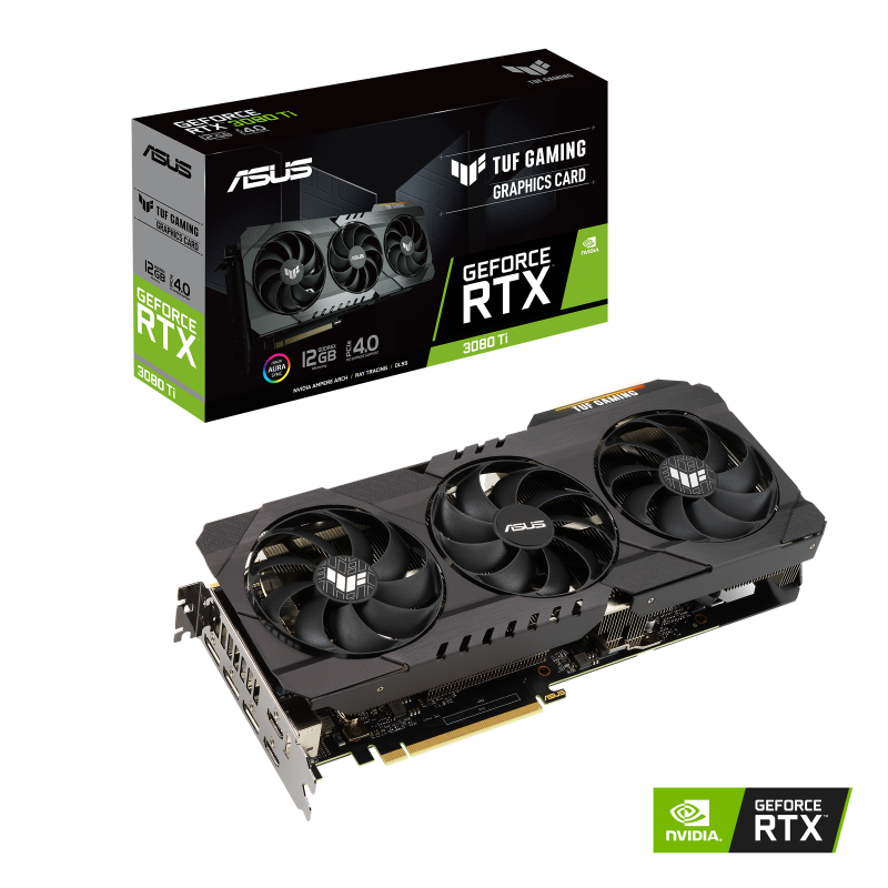 OUTLET PLACA DE VIDEO ASUS TUF GAMING RTX 3080 TI 12GB GDDR6X