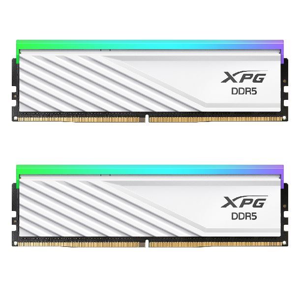 MEMORIA ADATA DIMM LANCER SINGLE 32GB (2X16) DDR5 6000 LANCER BLADE WHITE RGB