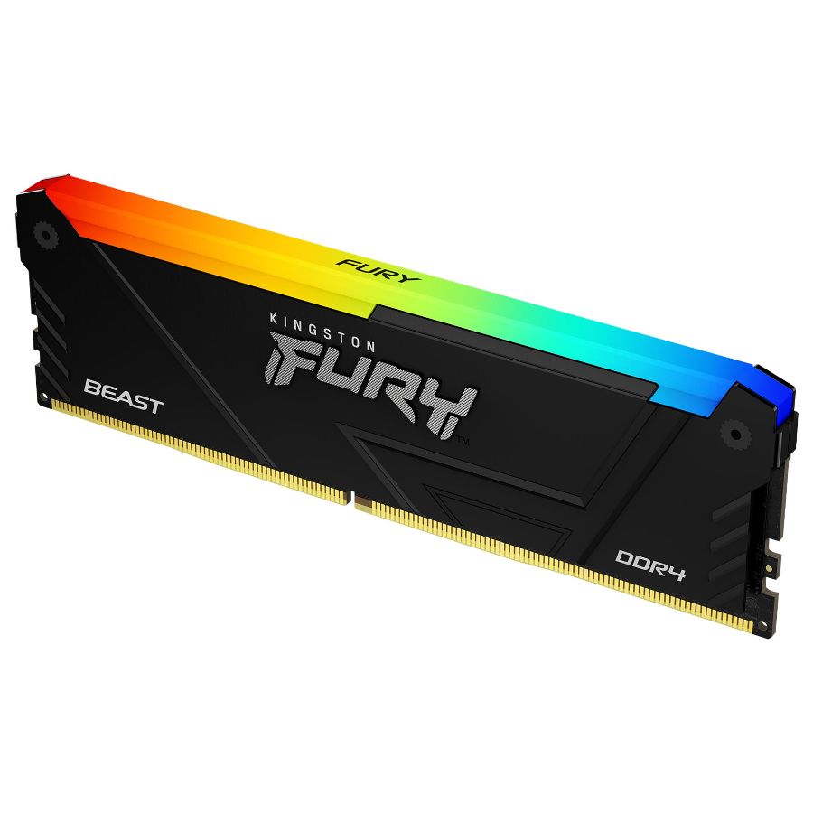 MEMORIA RAM KINGSTON FURY BEAST RGB 8GB 3600MTS DDR4
