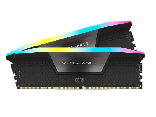 MEMORIA DDR5 CORSAIR 48GB (2X24GB) 7000 MHZ VENGEANCE RGB BLACK CL40