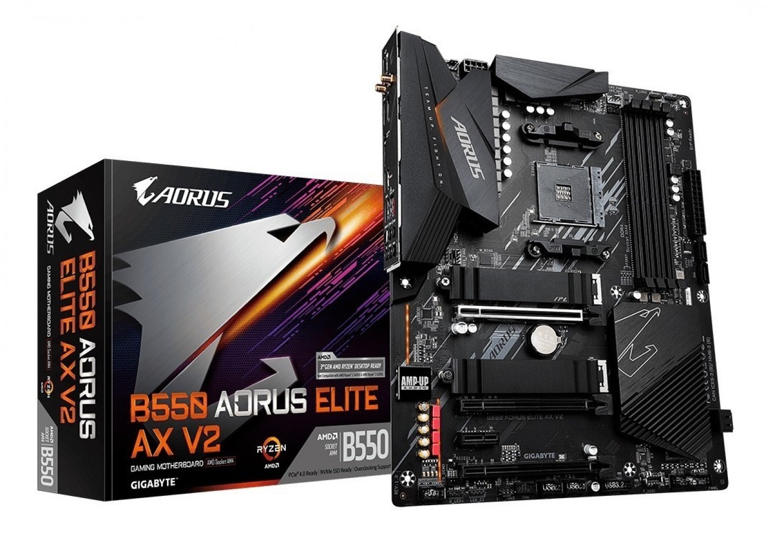 MOTHER GIGABYTE (AM4) B550 AORUS ELITE AX V2