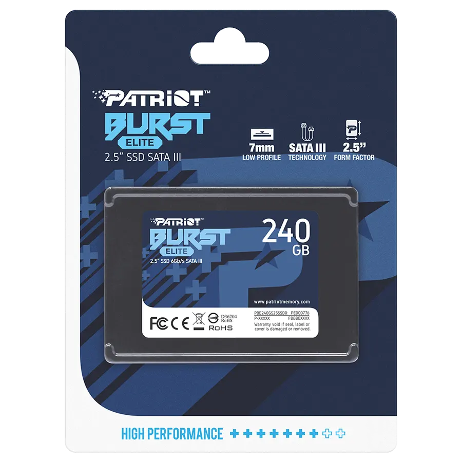 Disco Ssd Patriot 240gb Burst Elite 2.5 Sata