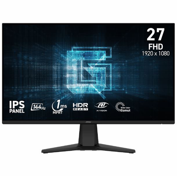 MONITOR GAMER 27" MSI G275L E14 FHD IPS 144HZ 1MS HDMI DP