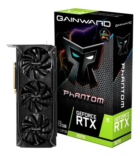 Outlet Placa De Video Gainward Phantom Rtx 3070 8gb Gddr6