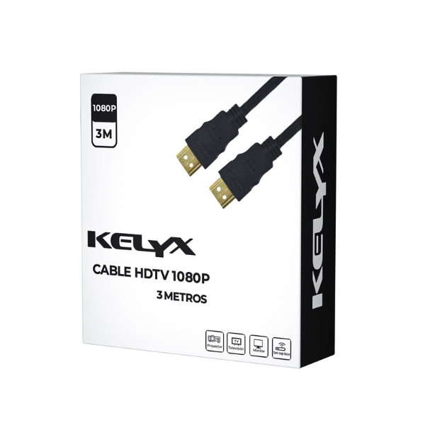 Cable Kelyx Hdmi 1080p - 3 Metros