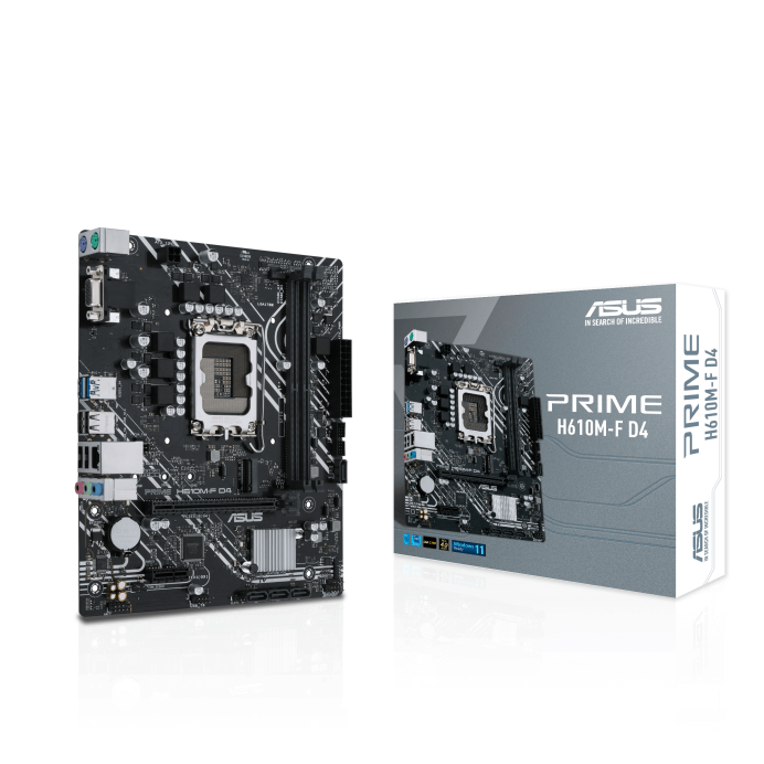 MOTHERBOARD ASUS PRIME H610M-F D4 R2.0 LGA 1700 DD