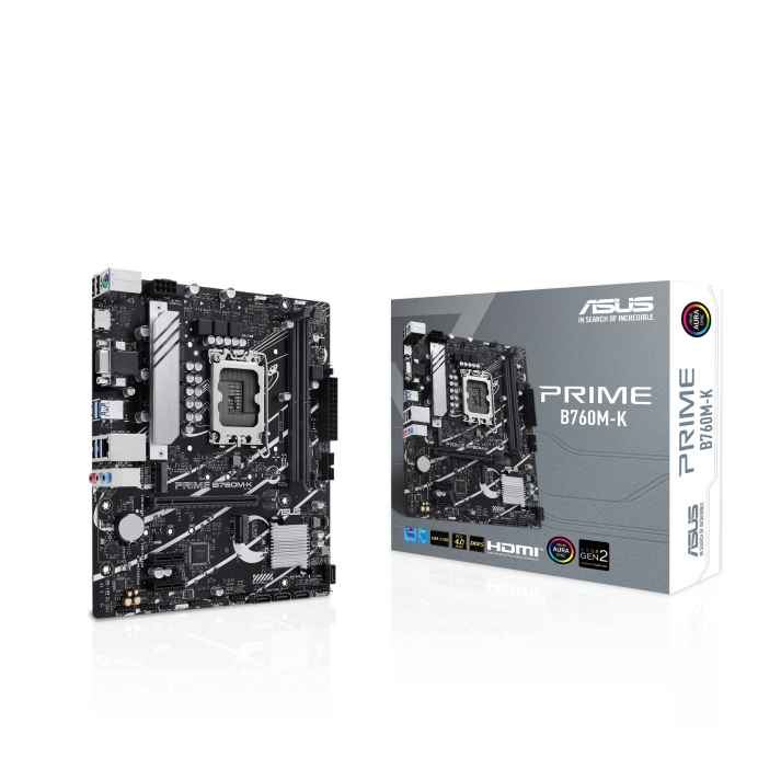 MOTHERBOARD ASUS PRIME B760M-K LGA 1700 DDR5
