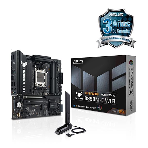 MOTHER ASUS TUF GAMING B850M-E WIFI AM5 DDR5
