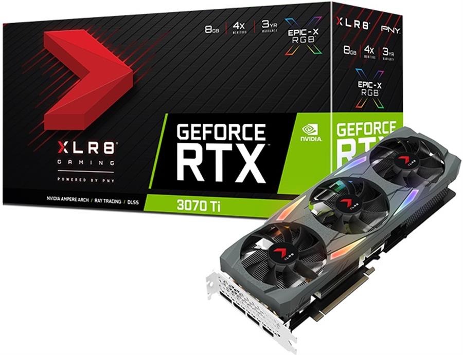 Outlet Placa De Video Pny Geforce Rtx 3070 Ti Xlr8 Gaming Uprising Epic