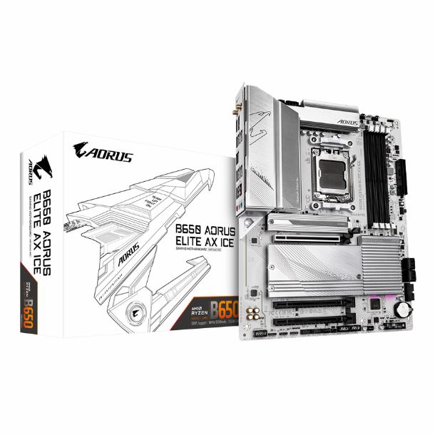Mother Gigabyte B650 Aorus Elite Ax Ice (am5)