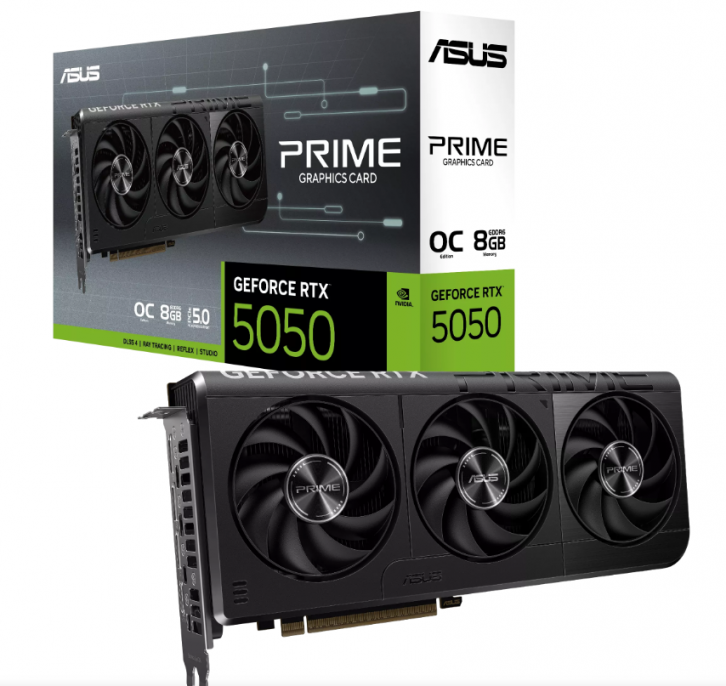 Placa De Video Asus Prime Rtx 5050 O8gb