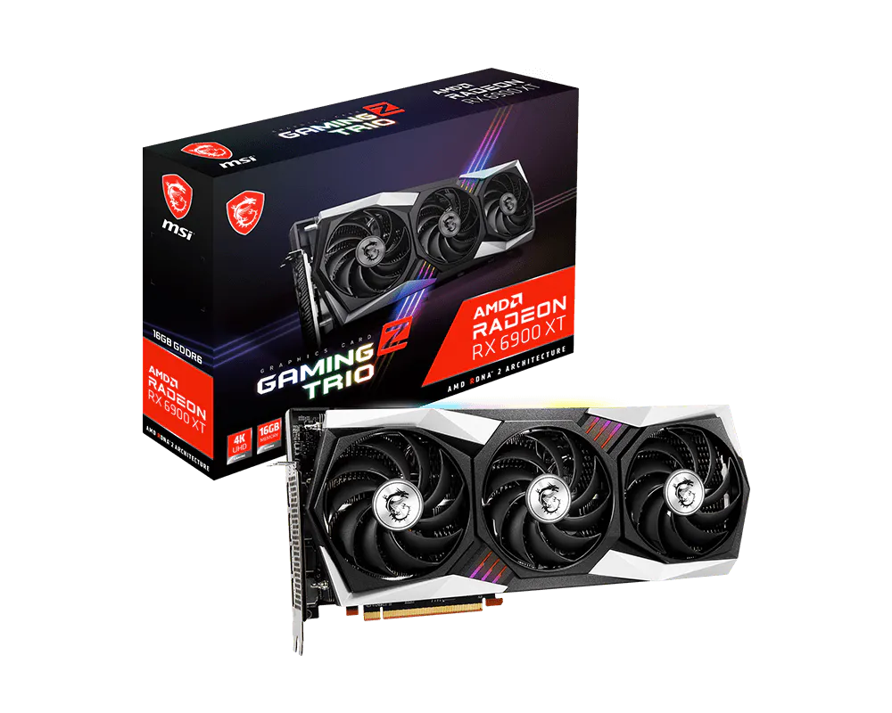 Outlet Placa De Video Msi Gaming Z Trio Radeon Rx 6900xt 16gb Gddr6