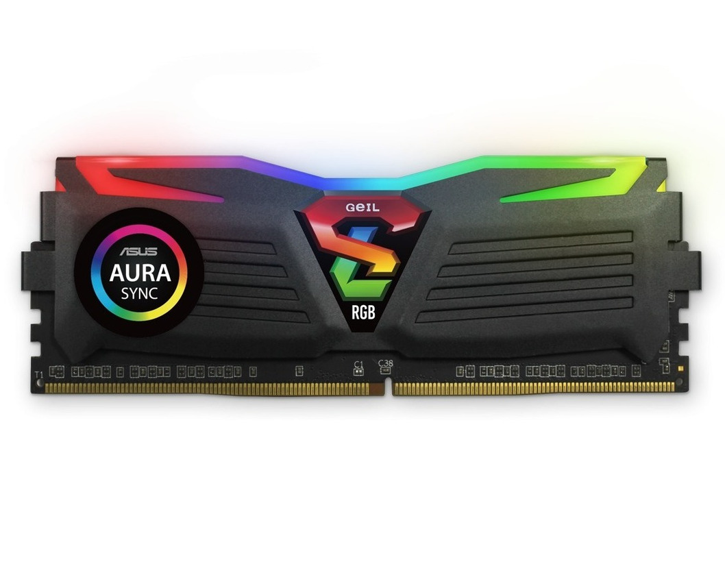 Memoria Ram Ddr4 Geil Super Luce Rgb 8gb 3200 Cl16 1.35v