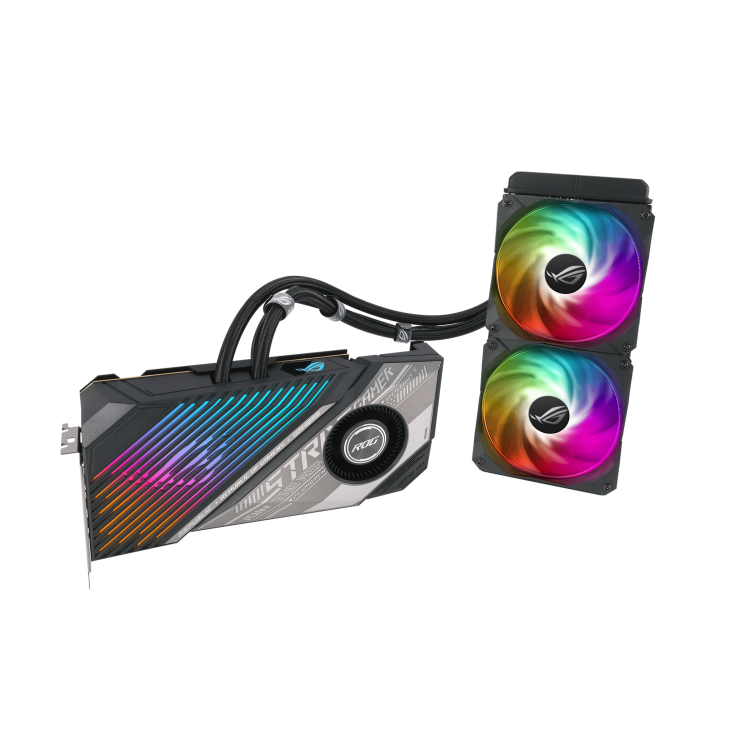 Outlet Placa De Video Asus Rog Strix Radeon Rx 6900xt Lc 16gb Gddr6 Oc