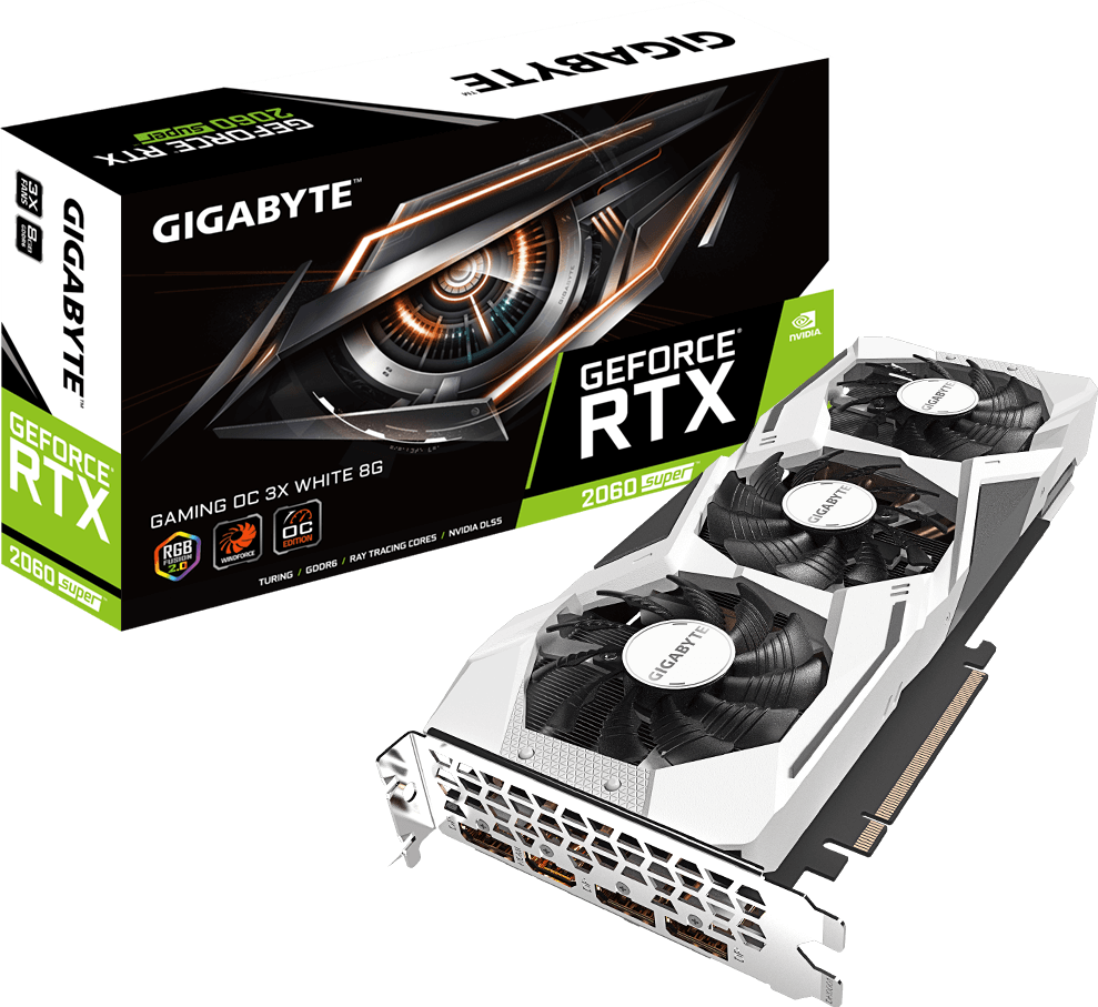 Outlet Placa De Video Gigabyte Rtx 2060 Super Gaming X3 White 8gb