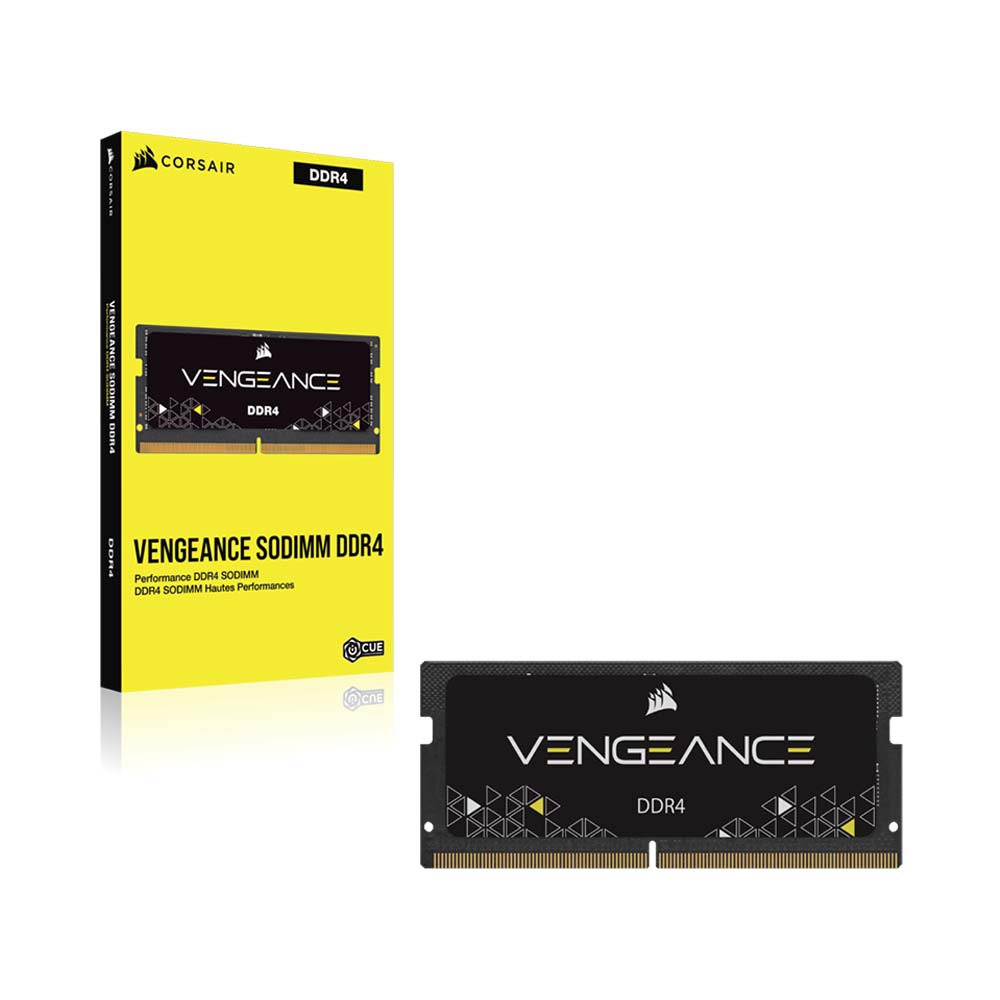 Memoria Ram Sodimm Corsair Vengeance 16gb Ddr4 3200mhz Cl22 1.20v Single Negro