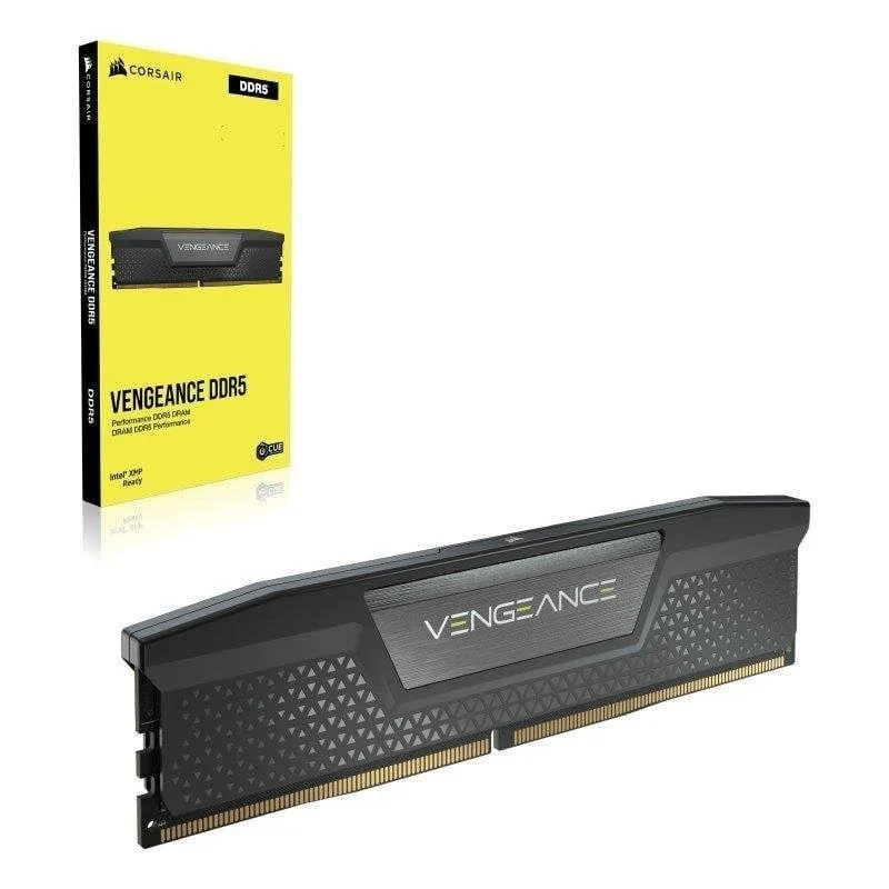 MEMORIA RAM CORSAIR VENGEANCE 8GB DDR5 5200MHZ CL40 1.25V (1 X 8GB) INTEL XMP & - BLACK