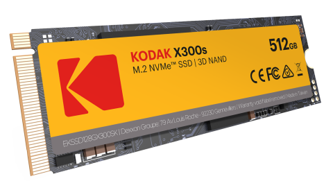 Disco Ssd Kodak X300s M.2 Nvme 512gb Pcie 3.0