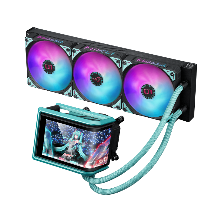 Water Cooler Asus Rog Ryuo Iv 360 Argb Miku Edition