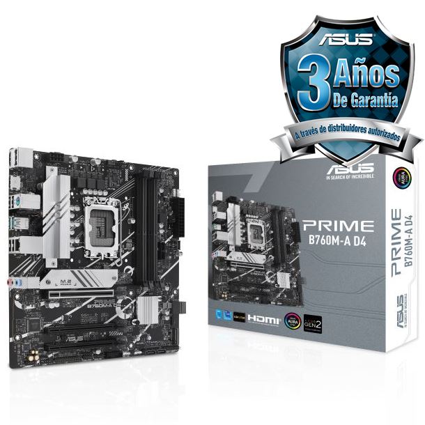 Mother Asus Prime B760m-a D4 Csm (lga1700)