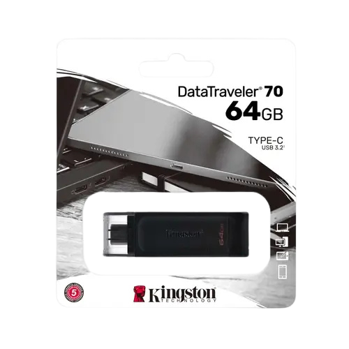 Pen Drive Kingston Datatraveler 70 64gb Usb 3.2 Ge