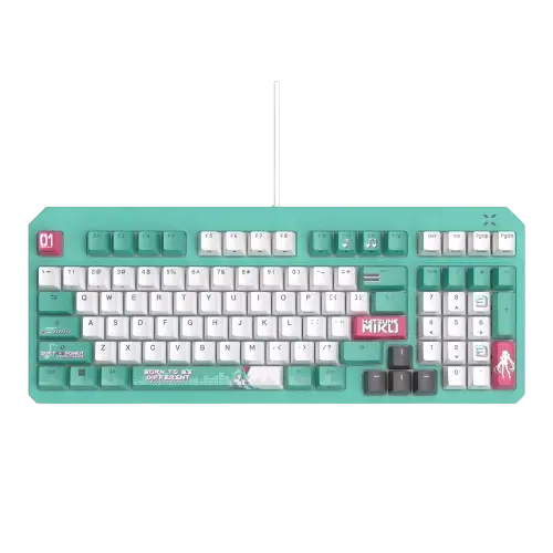 Teclado Asus Ra09 Tuf Gaming K3 Gen Ii Hatsune Miku Edition