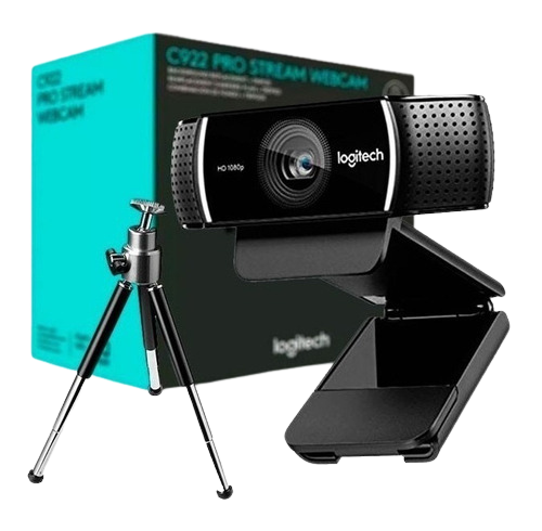 Web Cam Logitech C922 Pro Stream C/tripode