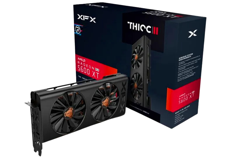 Outlet Placa De Video Xfx Thicc Ii Radeon Rx 5600 Xt 6gb
