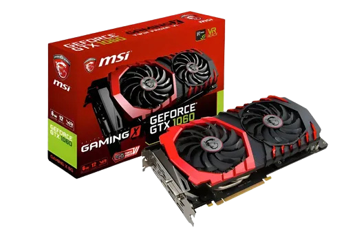 Outlet Placa De Video Msi Gaming X Gtx 1060 6gb Gddr5