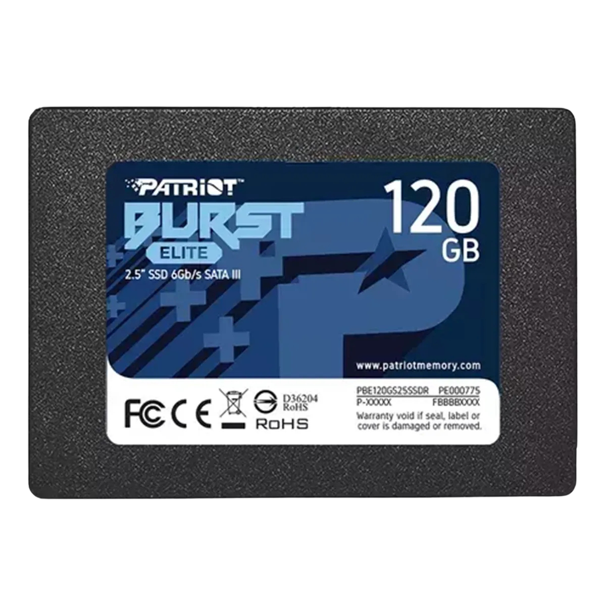 Outlet Disco Ssd Patriot Burst Elit 120gb Sata 2.5