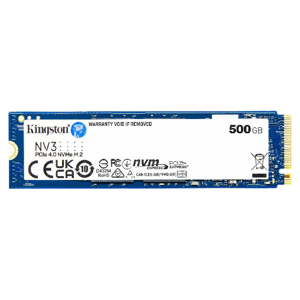 Disco Ssd Kingston Snv3s 500gb M.2 Nvme Pcie 4.0 Oem