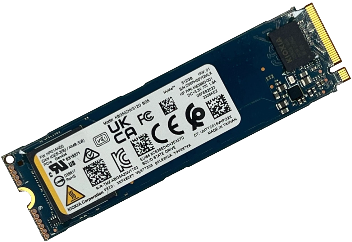 Disco Ssd M.2 Nvme Kioxia 512gb 2280 Oem