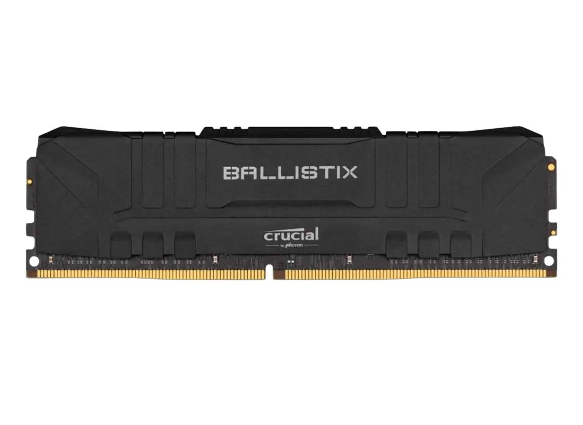 Memoria Ram Ddr4 Crucial Ballistix  3200mhz Pc4-25600 8gb Cl16 Negro Oem