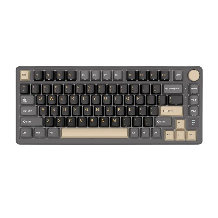 Teclado Royal Kludge Rkm75 Wireless Phantom Switch Silver 75%