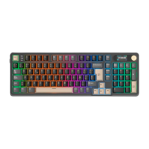 Teclado Royal Kludge Rks98 Wireless Phantom Switch Brown 96%