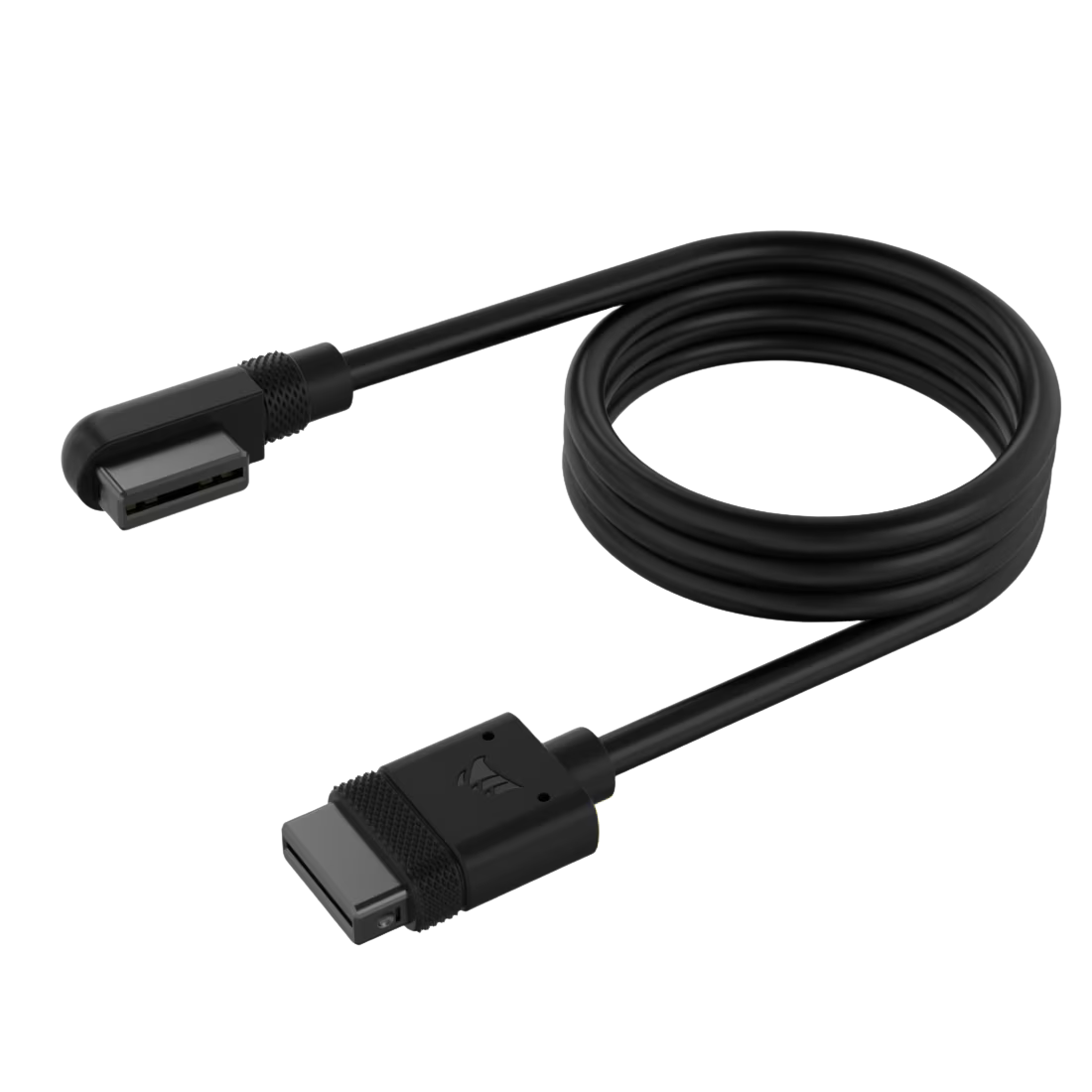 Cable Corsair Icue Link 1x 600mm Con Conector 90° Negro