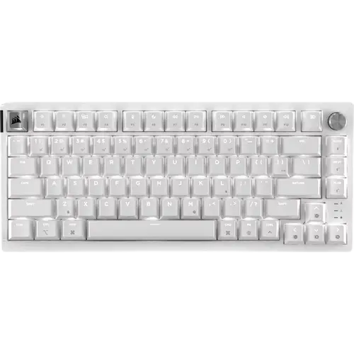 Teclado Gamer Mecanico Corsair K65 Plus 75% Rgb Mac/pc – Frost White