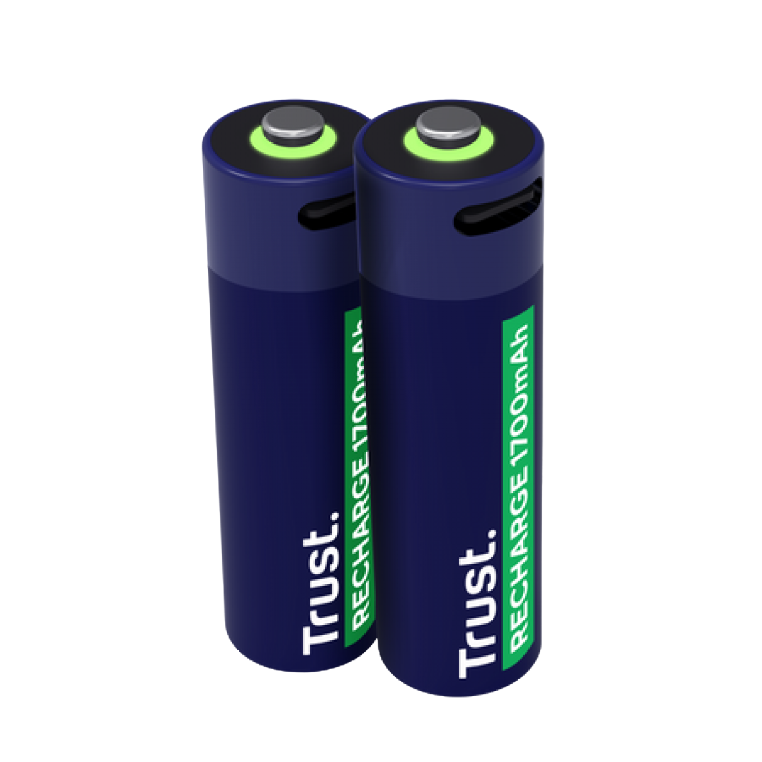 Pilas Aa Recargables Usb-c Trust X2