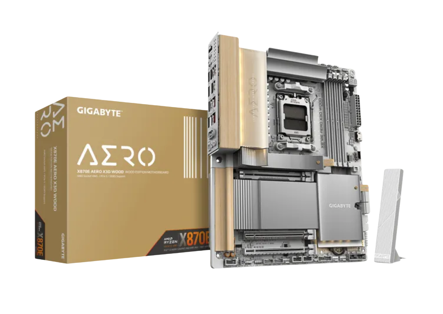 Mother Gigabyte X870e Aero X3d Wood (am5)