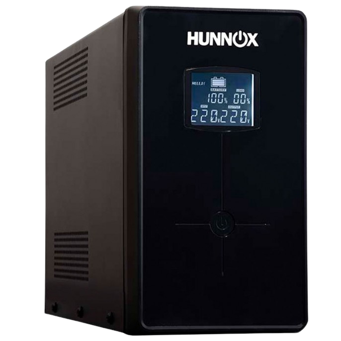 Ups Y Estabilizador Hunnox  650va Lcd C/usb